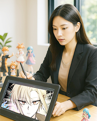  웹툰 ·애니메이션학부 소개 사진